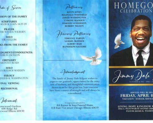 Jimmy D Kilgore Obituary