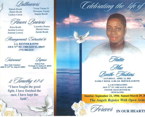 Hattie Mae Booth Hoskins Obituary