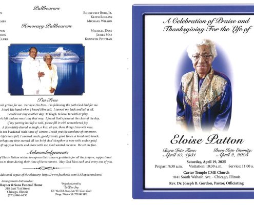 Eloise Patton Obituary