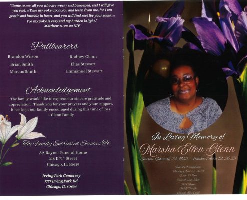 Marsha E Glenn Obituary