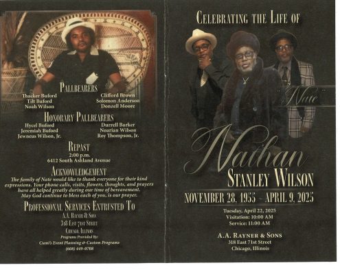 Nathan S Wilson Obituary