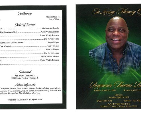 Benjamin T Batie Obituary