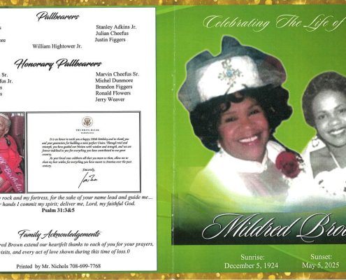 Mildred Brown Obituary