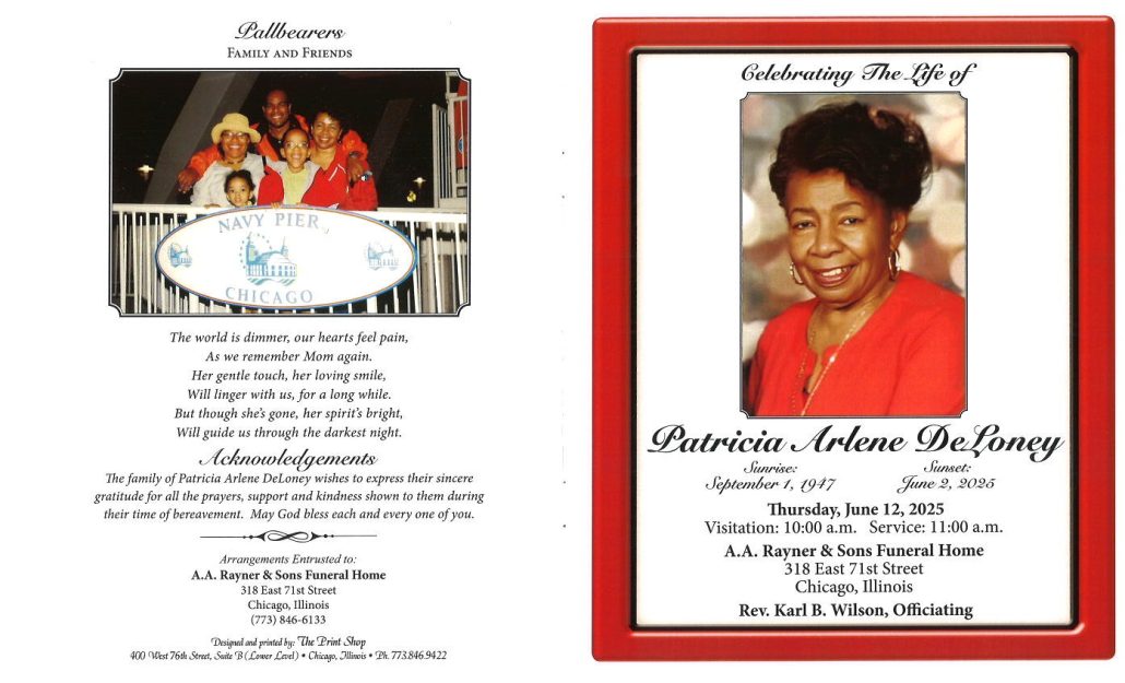 Patricia A Deloney Obituary