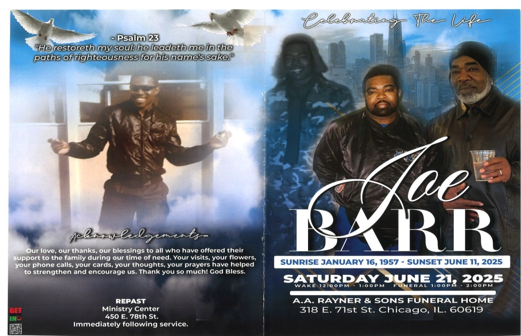 Joe Barr Obituary