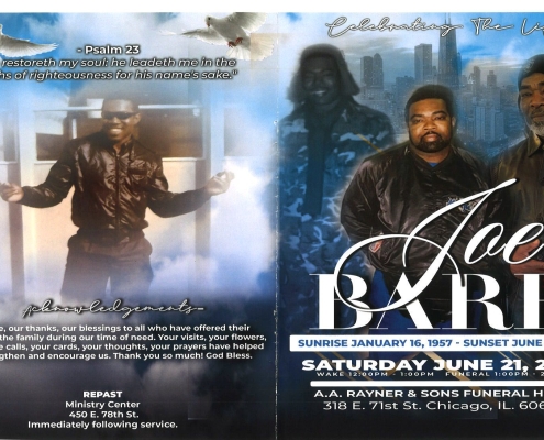 Joe Barr Obituary