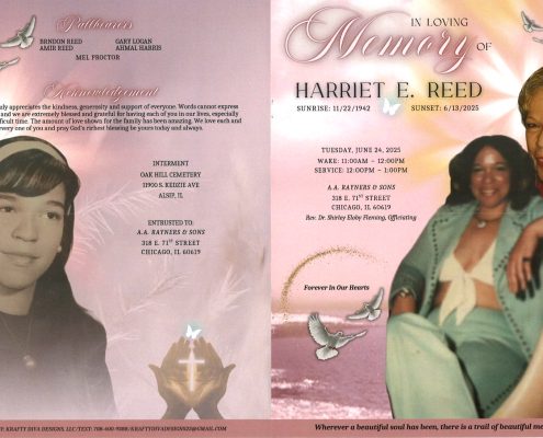 Harriet E Reed Obituary