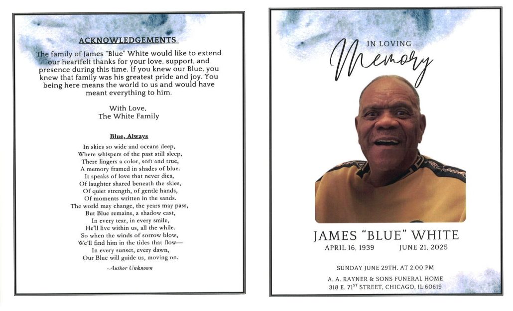 James White Obituary
