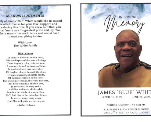 James White Obituary