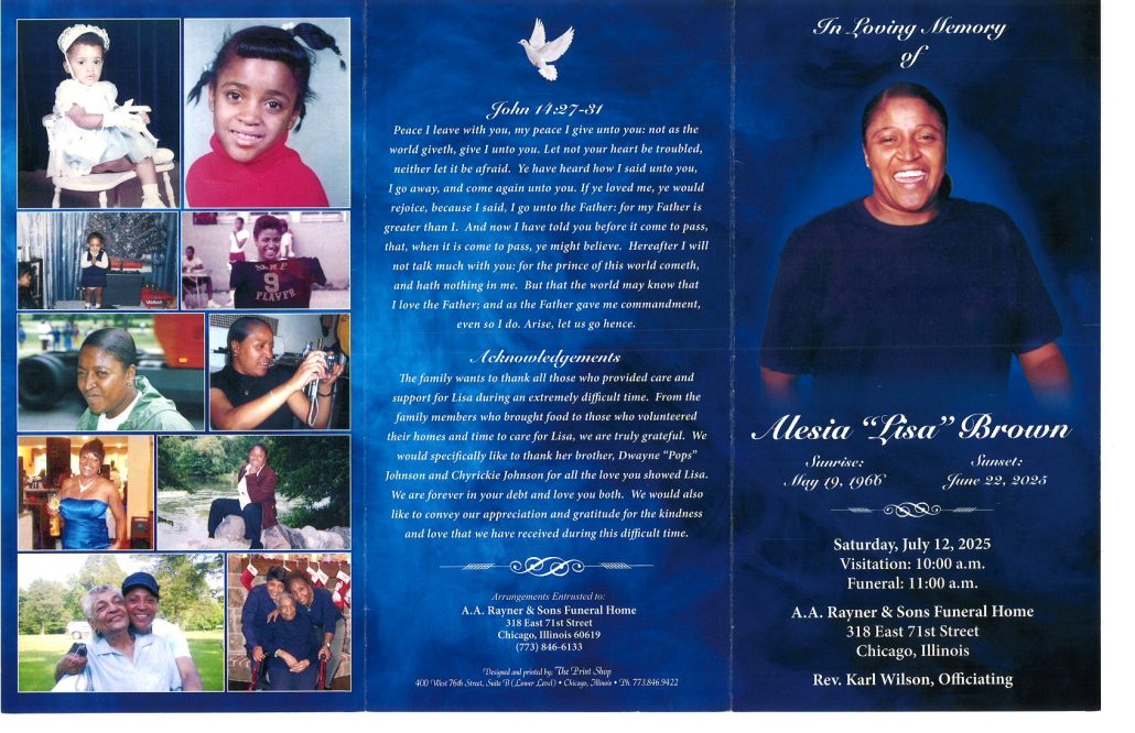Mesia L Brown Obituary