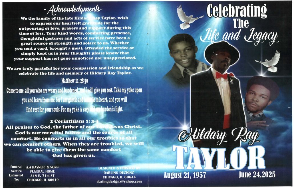 Hildary R Taylor Obituary