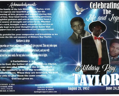 Hildary R Taylor Obituary