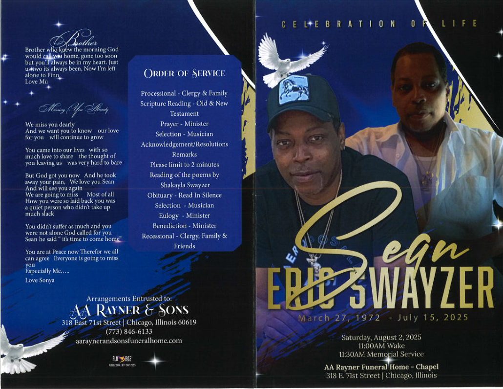 Sean E Swayzer Obituary
