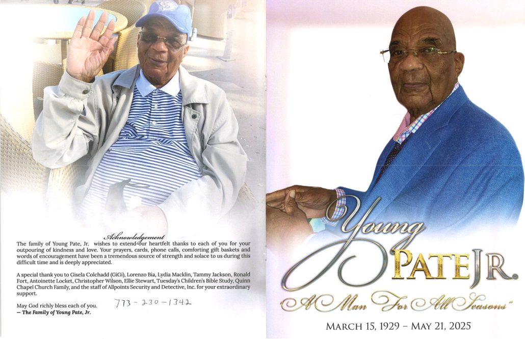 Young Pate Jr Obituary