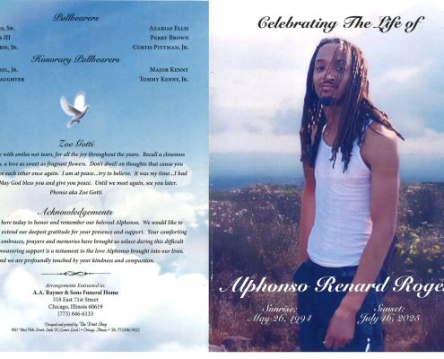 Alphonso R Rogers Obituary
