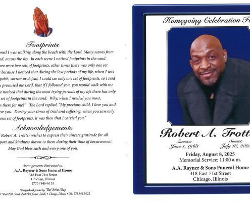 Robert A Trotter Obituary