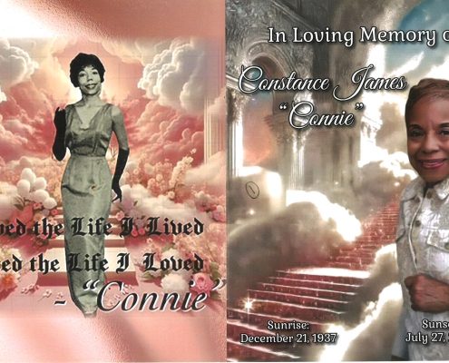 Constance James Obituary