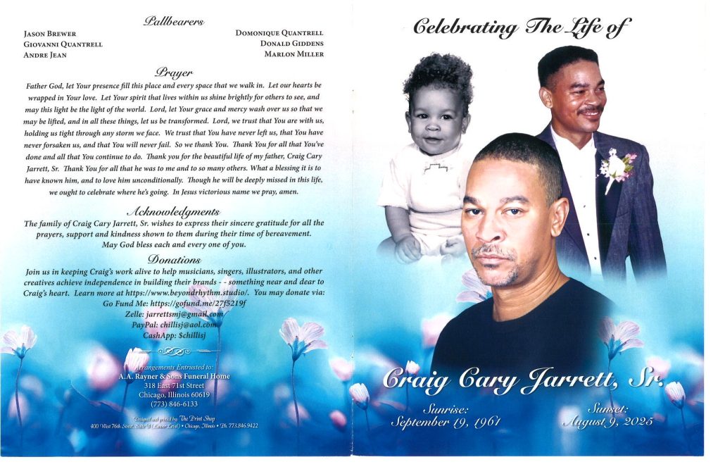 Craig C Jarrett Sr Obituary