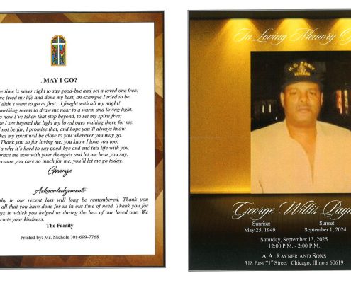 George W Payne Obituary