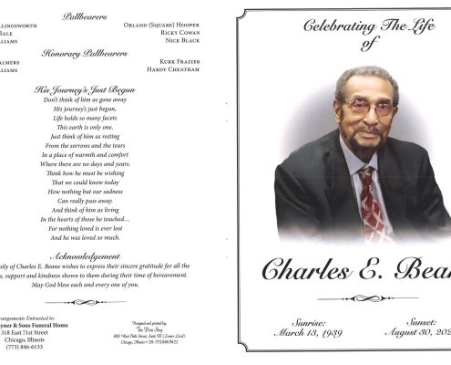 Charles E Beane Obituary