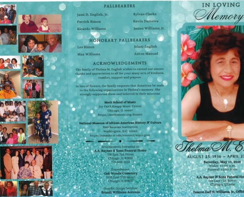 Thelma M English Obituary