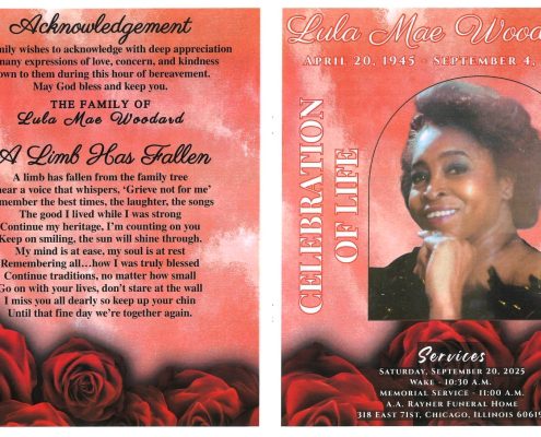 Lula M Woodard Obituary