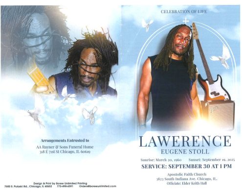 Lawerence E Stoll Obituary