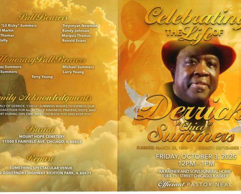Derrick Summers Obituary