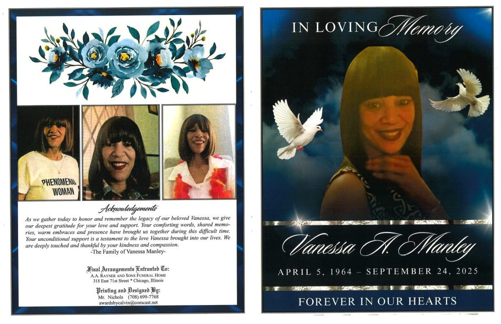 Vanessa A Manley Obituary