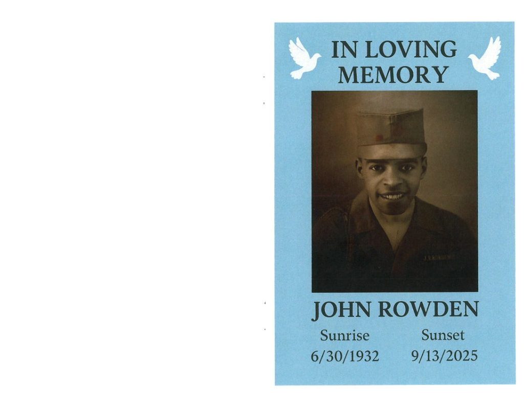 John Rowden Obituary