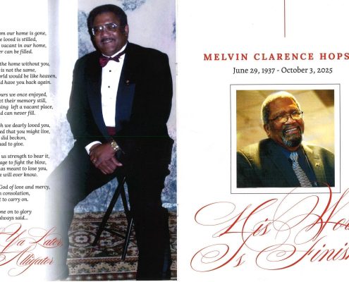 Melvin C Hopson Obituary