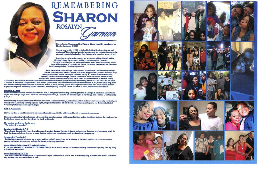 Sharon R Garmon Obituary
